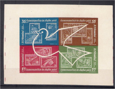 1962 - Cosmonautica in slujba pacii, colita neuzata foto