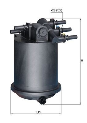 MAHLE KL 414 filtru combustibil