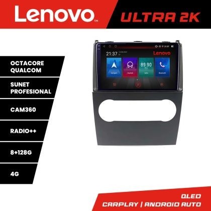 Navigatie Mercedes clasa A W169 2004-2012 Qled 2K Octa Core 8+128 LTE 4G DSP Wifi 5Ghz HDMI android auto carplay radio gps internet Kit-+ULTRA-2K-9-8+