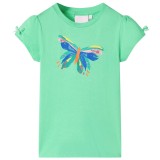 Tricou pentru copii, verde deschis, 140