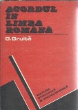 Acordul in limba romana - G. Gruita