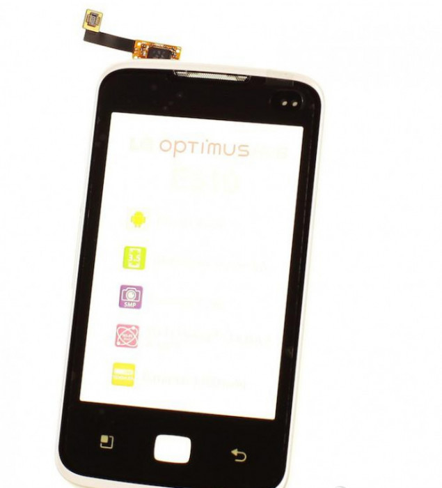 Touchscreen LG Optimus Hub, E510 + Rama, White