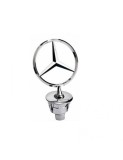 Emblema Capota Fata Mercedes-Benz, 44mm, cu Articulatie, Protectie Impact, Design Elegant