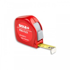Ruleta SOLA Austria tip Pro-Flex PF 3, 3m, latime banda 13mm, clasa de precizie II