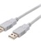 Cablu USB 2.0 A-A 5m Gri
