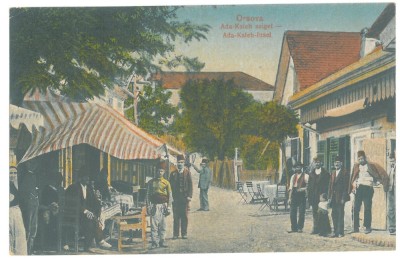 3467 - ADA-KALEH, Bazar, Romania - old postcard - used - 1931 foto