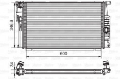 Radiator apa racire motor (transmisie automata) BMW I8 (I12) 1.5H dupa 2014 foto