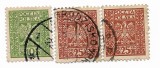 Polonia - Stema poloneza, 1928 - valori obliterate