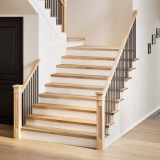 VidaXL Trepte scari 8 buc Stejar masiv netratat 120x30x2 cm