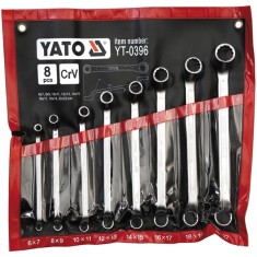 Set chei inelare cotite 6-22mm 8 piese