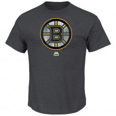 Boston Bruins tricou de bărbați Raise the Level grey - S