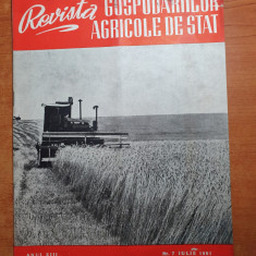 revista gospodariilor agricole de stat iulie 1961-GAS secueni