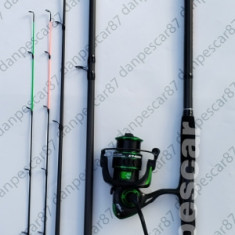 SET FEEDER Lanseta SEEKER 3,90m 180gr + Mulineta SPARKLER 4000 + 150m fir