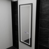 Oglinda LED Rectangula, 60x150cm, Bianca Senzor Radar Marcello, Sistem Dezaburire, Ceas &amp; Termometru, Dimabila, Dressing Couture ModernLight Concept