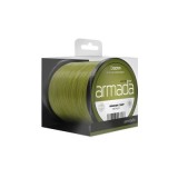 Nylon monofilament Delphin ARMADA Carp 600 m, camuflaj verde 0.35 mm