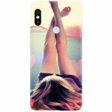 Husa silicon pentru Xiaomi Mi A2 Lite, Relax Girl