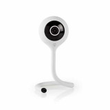 Camera smart IP Nedis, Full HD, 1280 x 1024 p, 2 Mp, indicatori LED, maxim 15 m, Wi-Fi, 23 x 10 x 5 cm, Alb