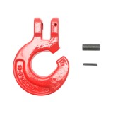 Carlig ciochinar cu bolt pentru lant, zala fi 10 mm, sarcina maxima 6.3 T