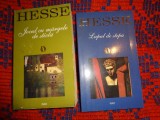 Hermann Hesse - Jocul cu mrgele de sticla + Lupul de stepa ( pret pentru ambele carti )