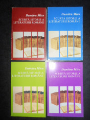 Dumitru Micu - Scurta istorie a literaturii romane 4 volume (1994-1997) foto