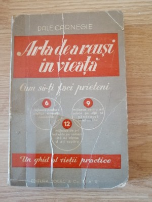 Dale Carnegie - Arta de a reusi in viata - 1931 foto