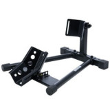 Stand Moto Bike Dock for motorcycles; roata față (colour: black, steel), Oxford