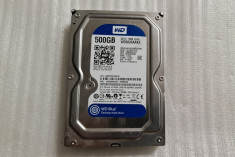 Hard disk Western Digital Blue 500GB, 7200rpm, 16MB, SATA 3 - poze reale foto