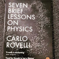 Seven brief lessons on physics / Carlo Rovelli