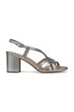 Geox sandale de piele D VIRNILISA 65 S culoarea argintiu, D55YZB 000Y2 C1007