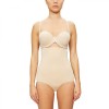 Chilot Modelator Dama Talie Inalta Fara Cusaturi, Efect Push-Up, Antiperspirant, Crem (S-XL)