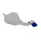 Rezervor spalator parbriz FORD F-SERIES, 10.2020-, fara pompa spalator parbriz, fara senzor nivel lichid (cu sensor hole),