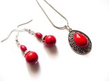 set howlite rosu 37375