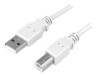 Cablu USB 2.0 A-B 5m Gri, Logilink