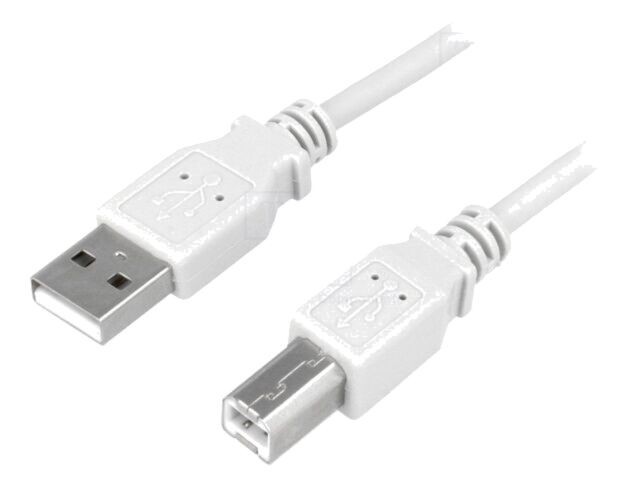 Cablu USB 2.0 A-B 5m Gri