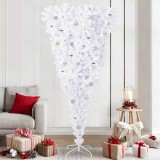 Cumpara ieftin Brad de Craciun artificial cu 300 LED Alb 210 cm PVC si Otel