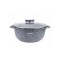 Cratita din aluminiu turnat cu strat de ceramica, marmorat, 6.8L, 28cm, Klausberg