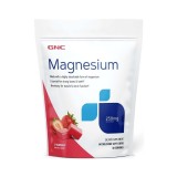 Gnc Magnesium 250 Mg, Magneziu, Cu Aroma Naturala De Capsuni Pentru Relaxare