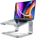 Suport laptop pentru birou Loryergo, pentru laptop cu diagonala intre 10 si 15.6 inchi, gri