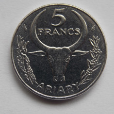 5 FRANCS 1988 MADAGASCAR