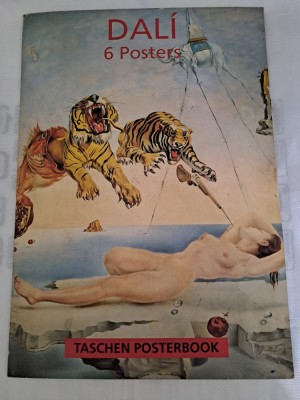 SALVADOR DALI == MAPA cu 5 POSTERE foto