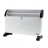 Convector electric de podea Home FK 330, 3 trepte de putere, 2000W, termostat, Alb