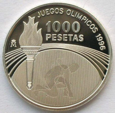 SPANIA - 1000 pesetas 1995 - PROOF foto