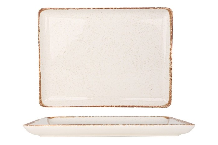Rinart Placa de service - Brunilda - Por&Aring;&pound;elan - 24x17 cm - set de 2
