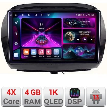 Navigatie dedicata Edonav Honda FR-V 2004-2009 Android radio gps internet 4+64 InCell Display 1K KIT-fr-v+EDT-E209-RK CarStore Technology