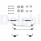 DELPHI LY1112 Set accesorii, sabot de frana