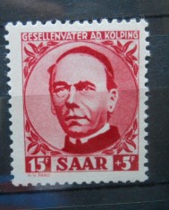 GERMANIA/ SAAR 1950 EMISIUNE COMPLETA MH