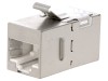 Conector adaptor ecranat Cat 6 8P8C