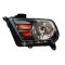 Far Ford Mustang, 02.2009-01.2015, partea Dreapta, Tip=USA; H13; manual; negru; cu becuri; Omologare: SAE, TYC