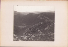 HST G44N Valea Carașului văzută dinspre Platoul Iabalcea 1921 foto