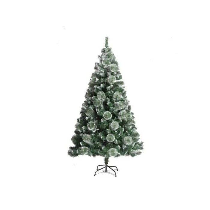 Brad Artificial, 240 cm, Verde cu Alb ModernLight Concept